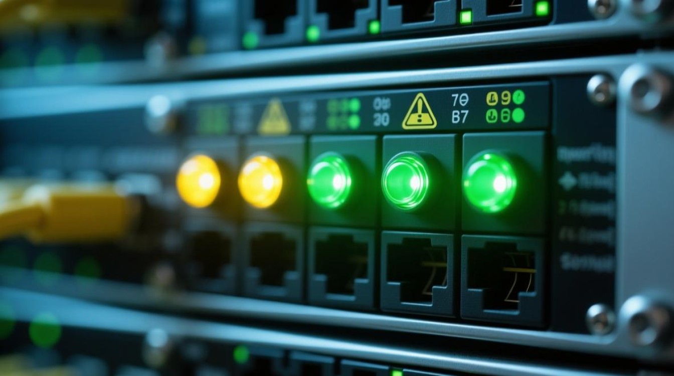 服务器电源黄绿灯亮，代表什么状态需处理？