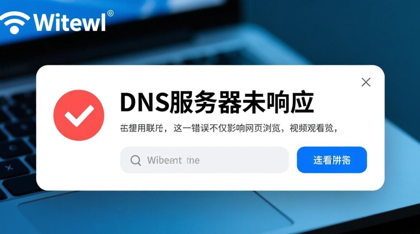 宽带网络提示dns服务器未响应怎么办？
