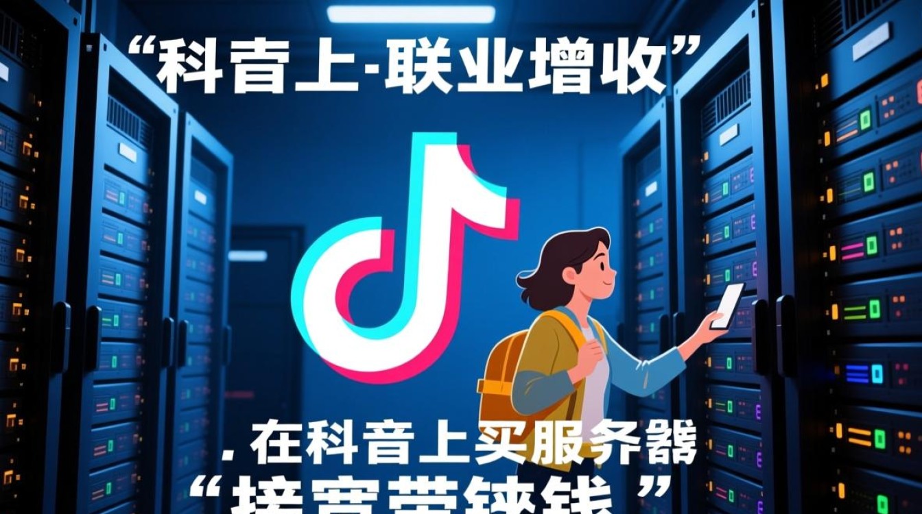 抖音买服务器接宽带真能挣钱？普通人怎么操作避坑？