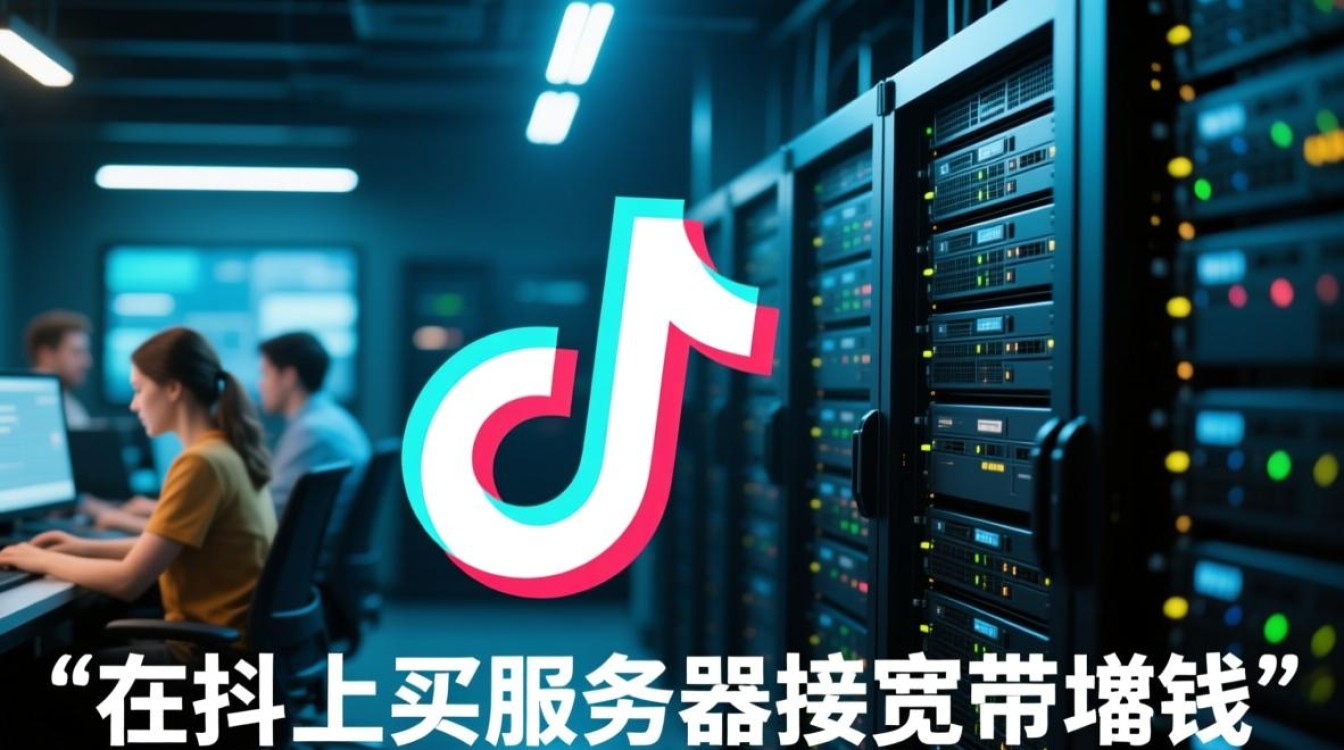 抖音买服务器接宽带真能挣钱？普通人怎么操作避坑？