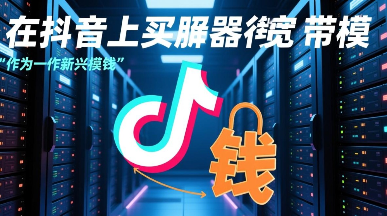 抖音买服务器接宽带真能挣钱？普通人怎么操作避坑？