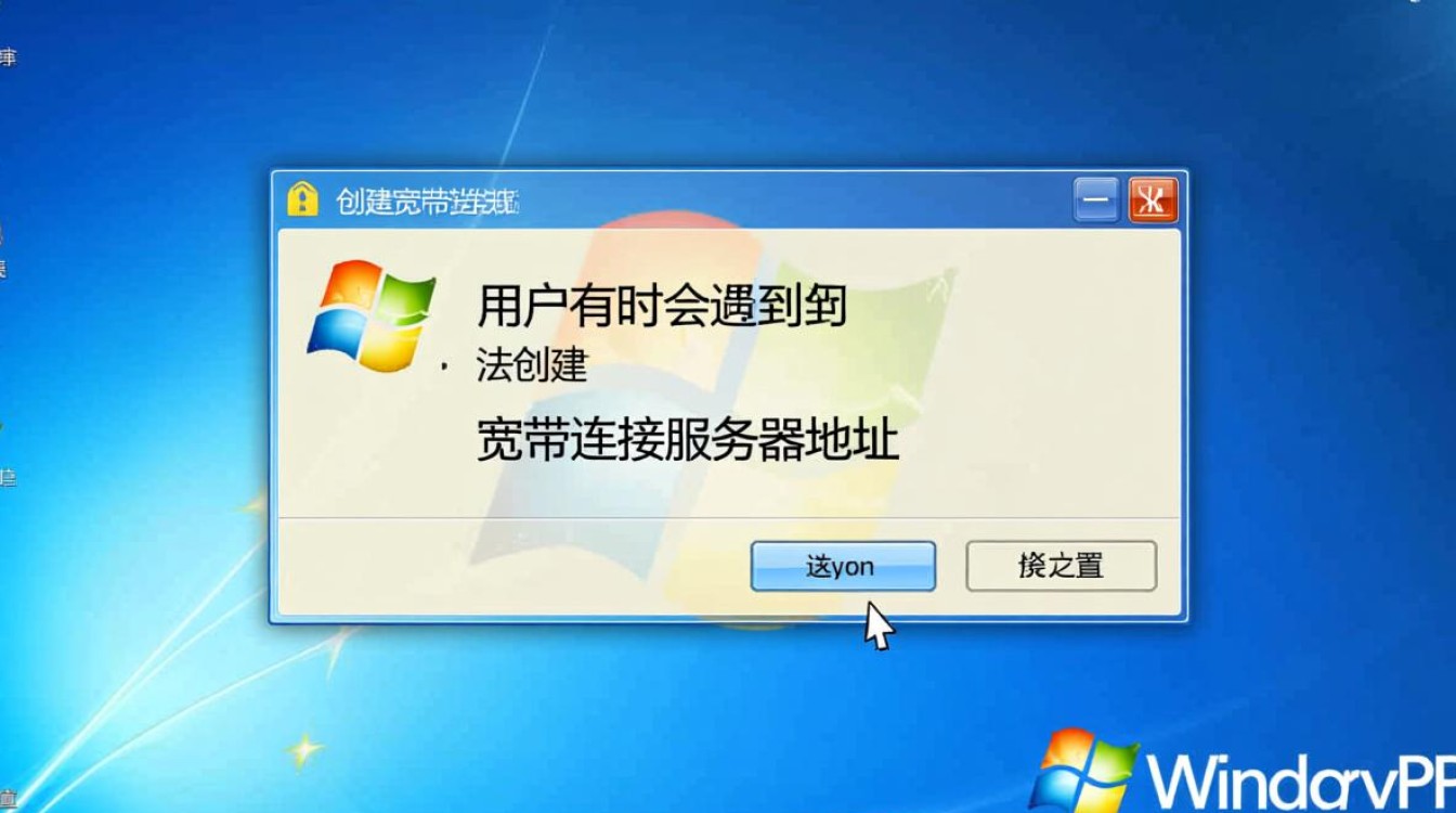 xp系统无法创建宽带连接怎么办？服务器地址怎么填？