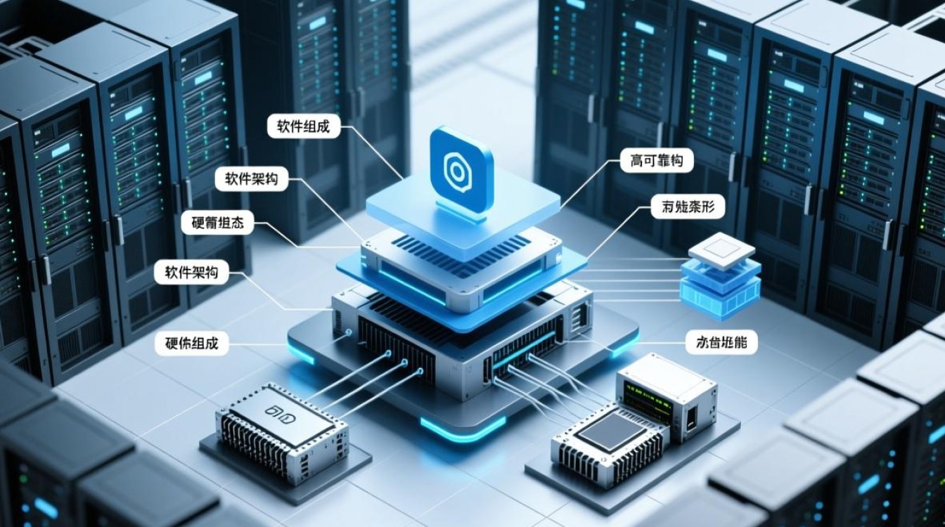 服务器的产品结构包含哪些核心组件与层级分类？