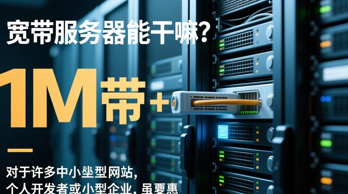 1M宽带服务器能跑哪些轻量级应用或网站？