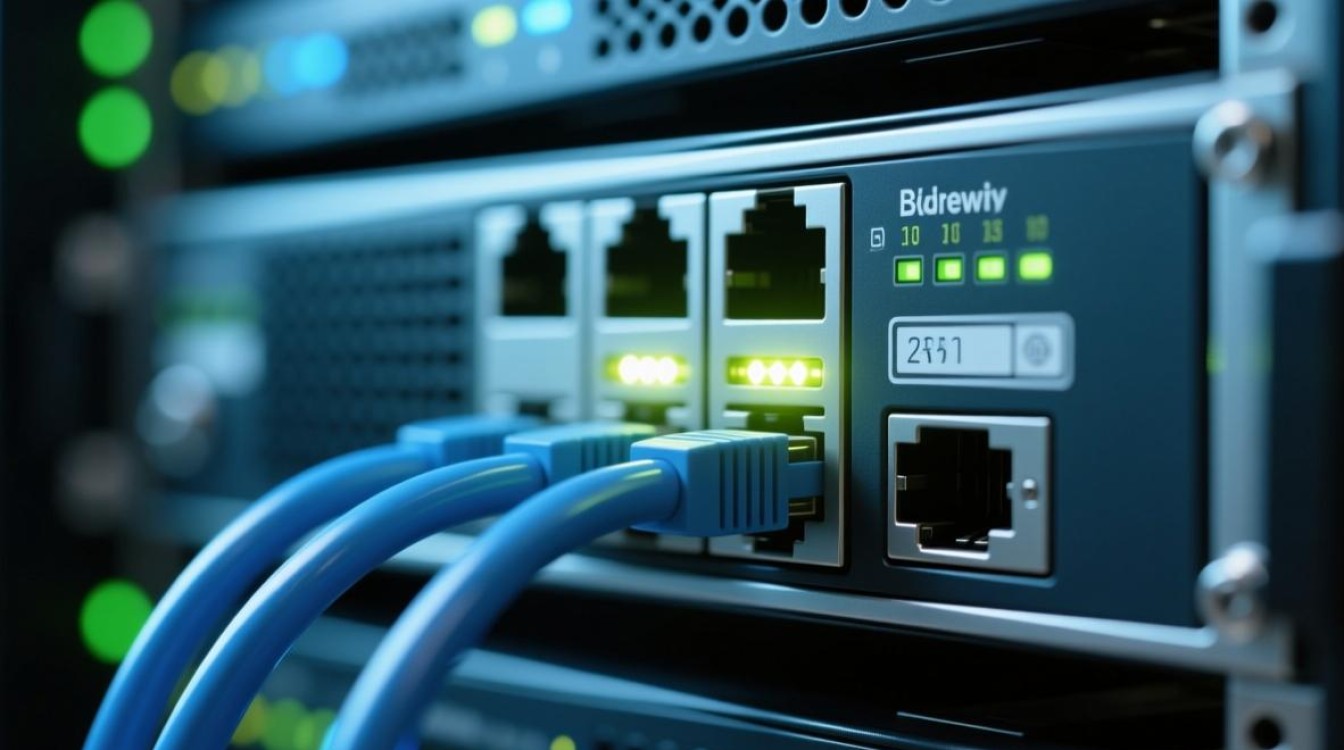 宽带服务器正常运行时一般几个灯在闪？