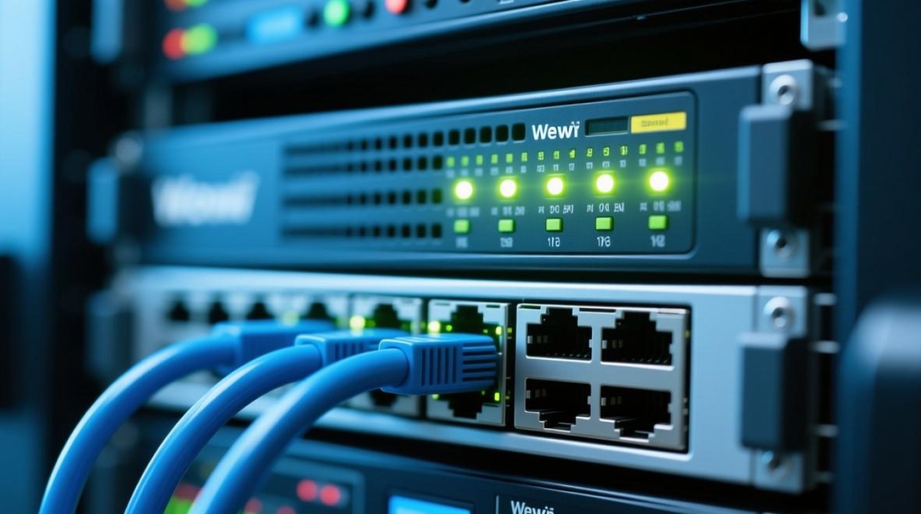 宽带服务器正常运行时一般几个灯在闪？