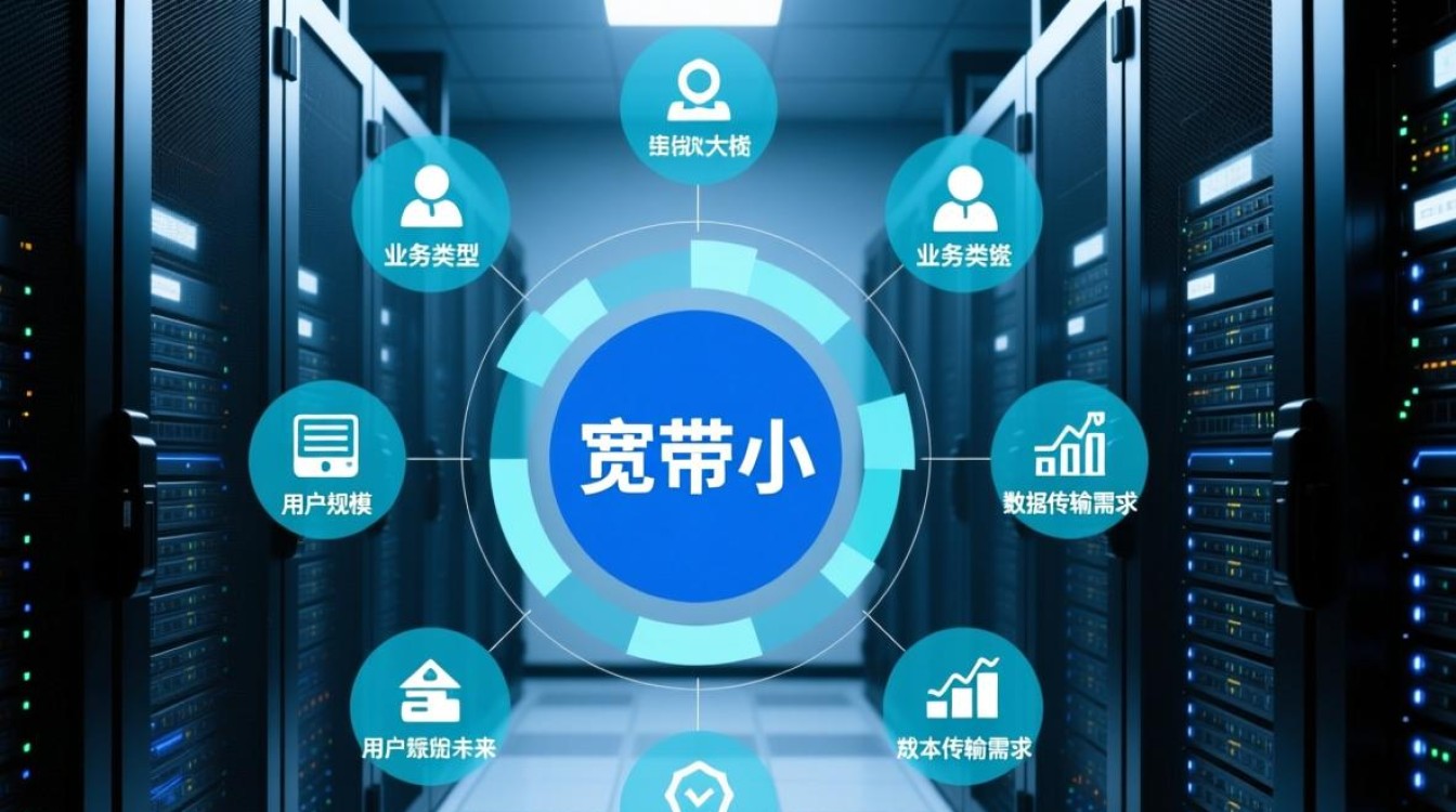 服务器挂多大宽带好？如何根据需求选带宽？