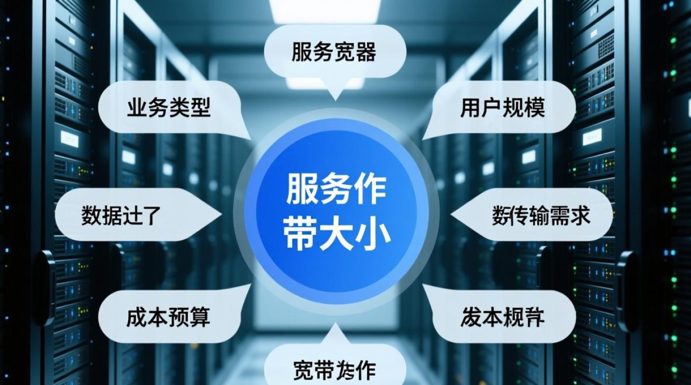 服务器挂多大宽带好？如何根据需求选带宽？