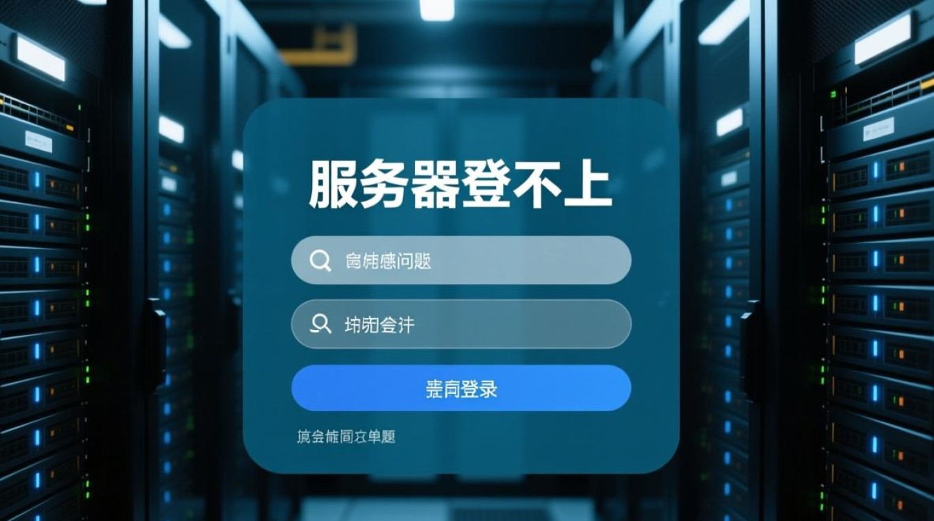 服务器登不上怎么办？排查步骤与解决方法详解