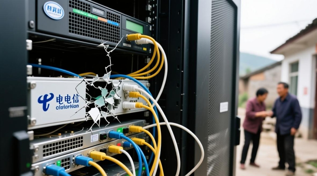临蔡电信宽带服务器坏了怎么办？影响上网吗？