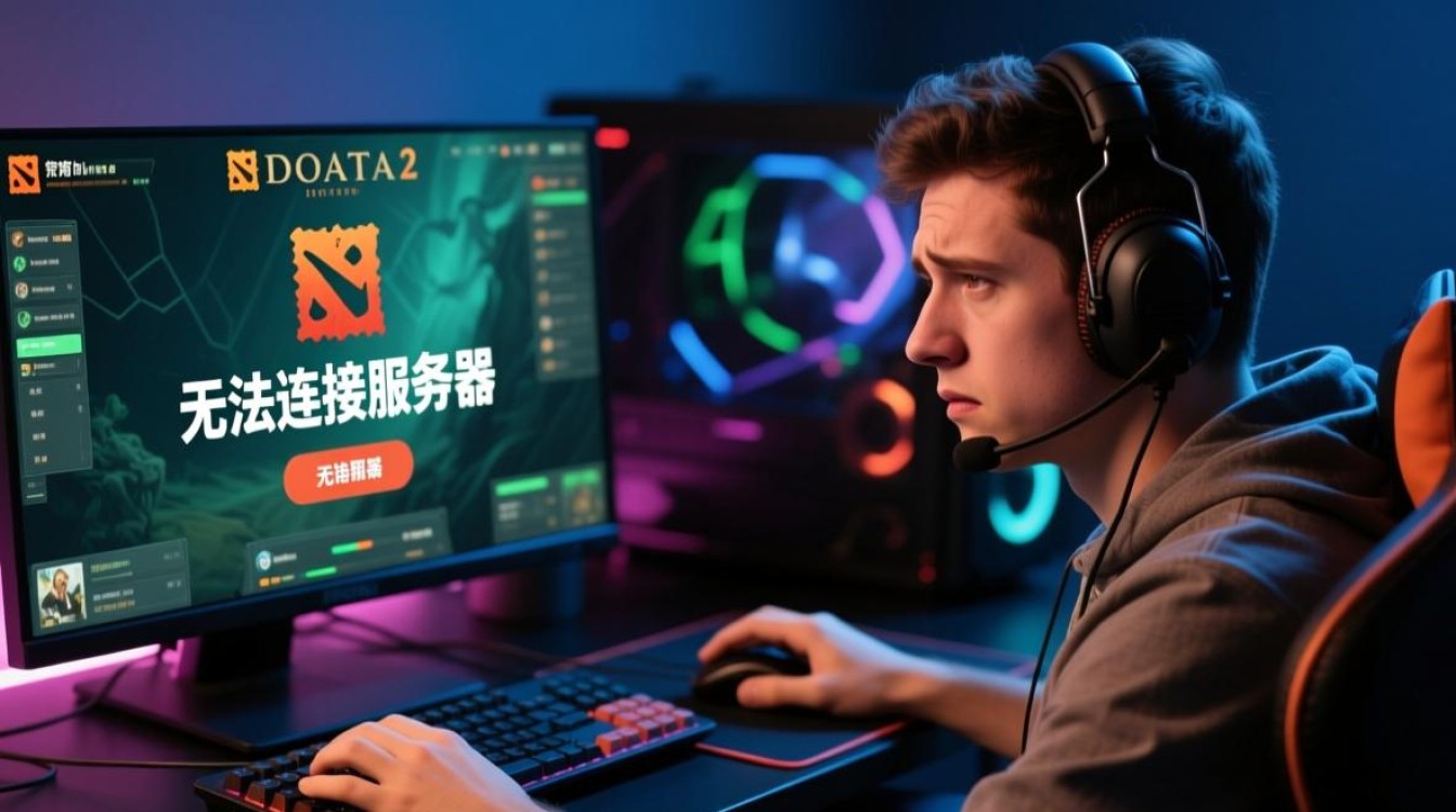 移动宽带玩Dota2连不上服务器怎么办？