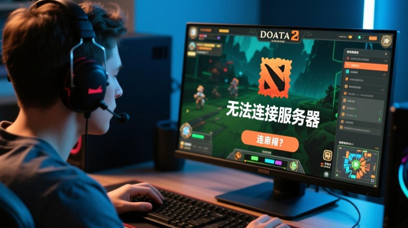 移动宽带玩Dota2连不上服务器怎么办？
