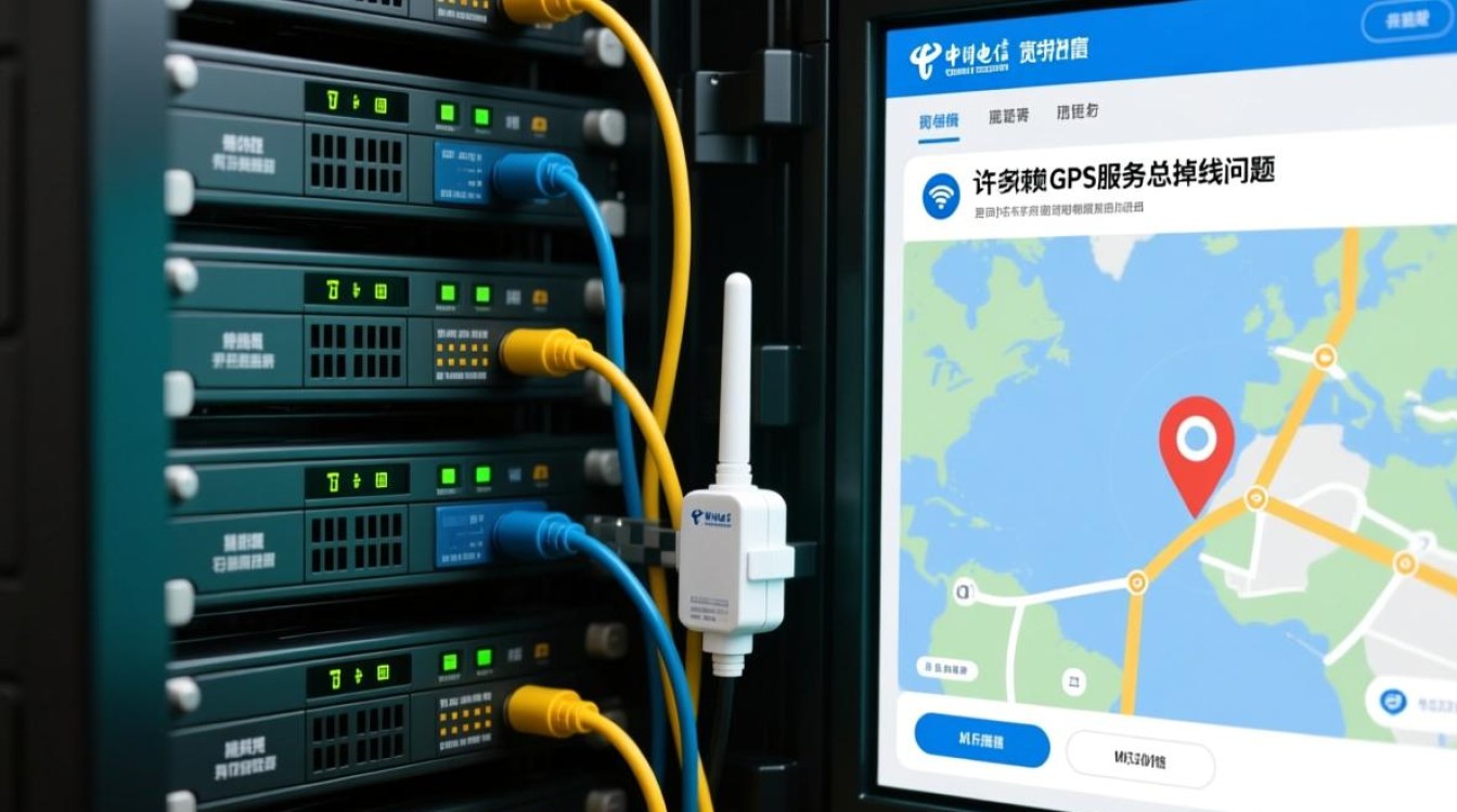 移动宽带连电信GPS服务器总掉线怎么办？