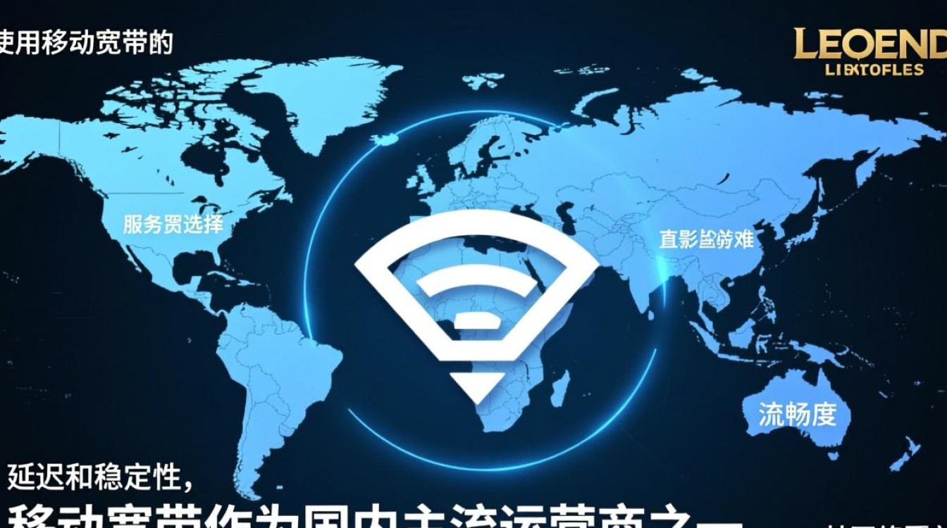 lol用移动宽带玩哪个服务器延迟最低最稳定？