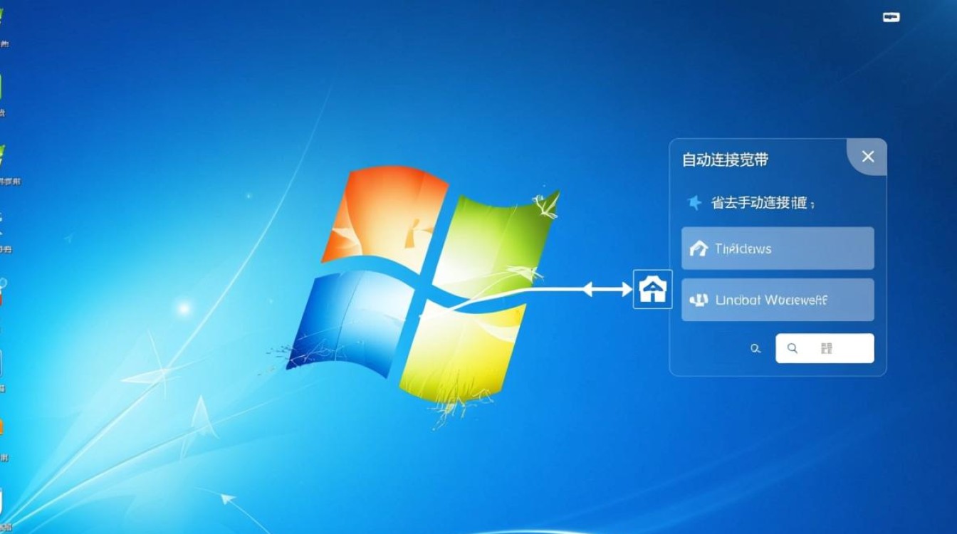 win系统如何自动连接宽带服务器？设置步骤详解