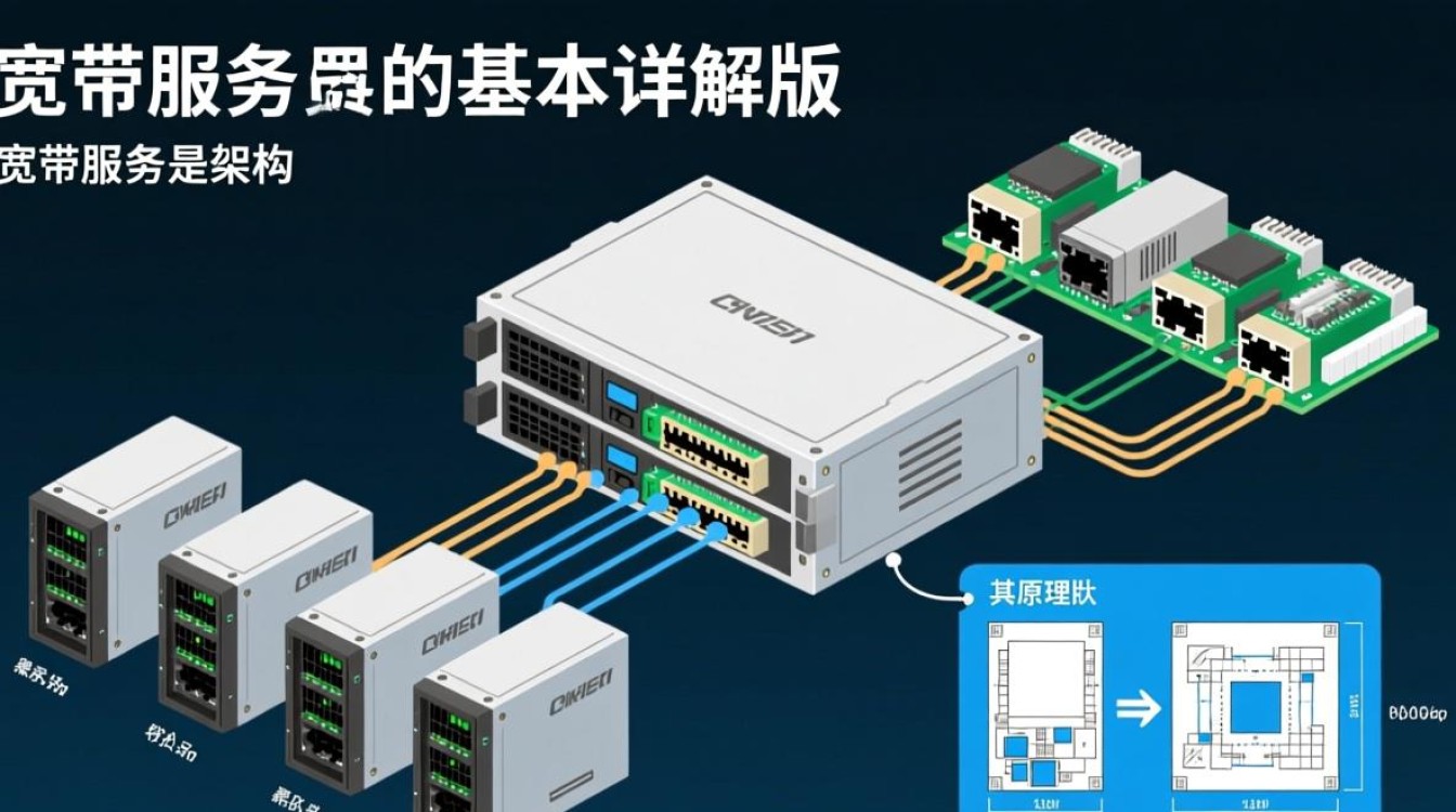 宽带服务器原理图详解版，如何看懂服务器内部宽带连接架构？
