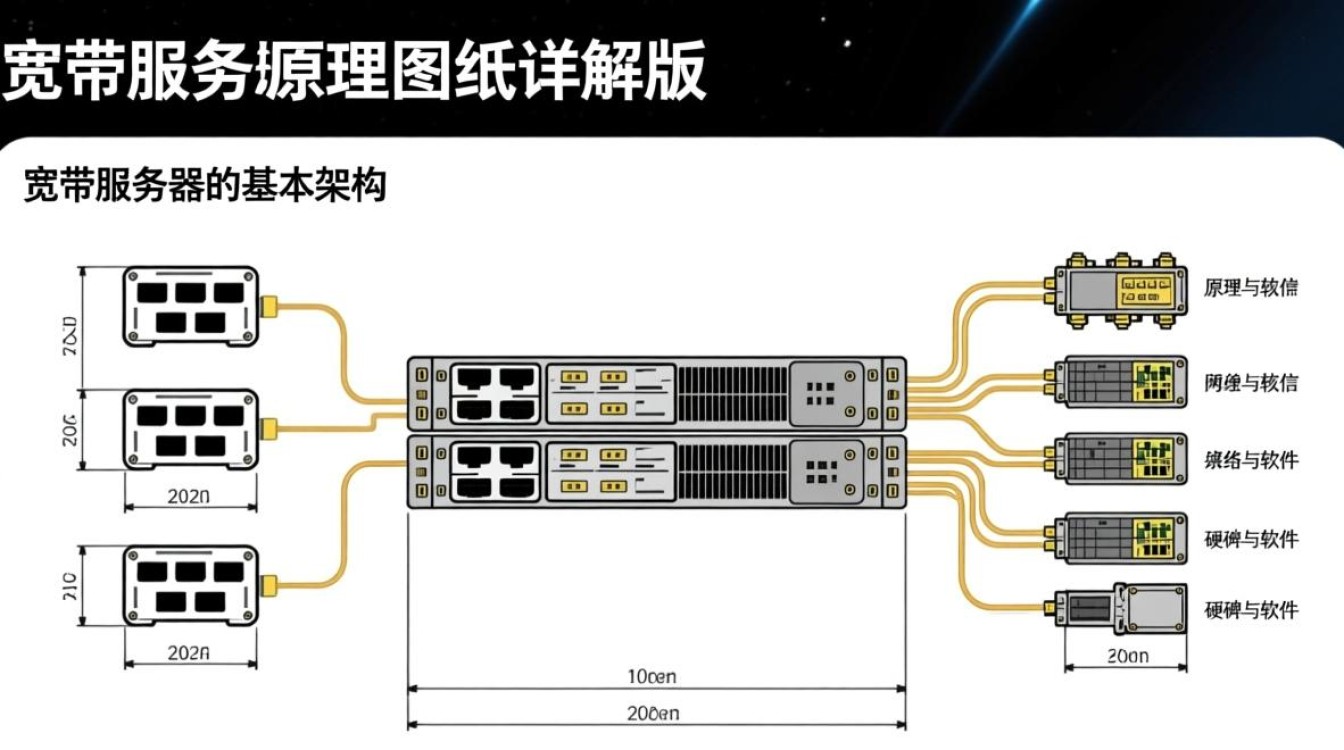 宽带服务器原理图详解版，如何看懂服务器内部宽带连接架构？