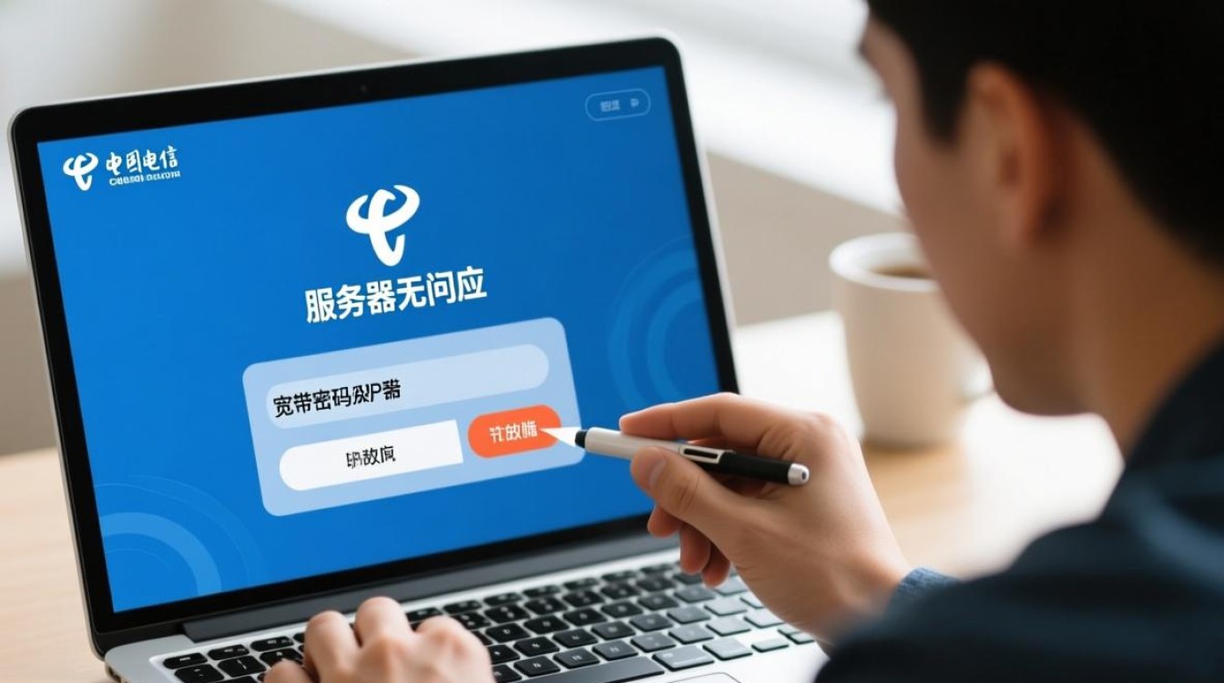 电信app宽带密码服务器无响应怎么办？