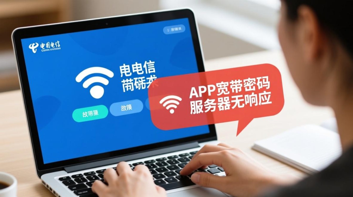 电信app宽带密码服务器无响应怎么办？