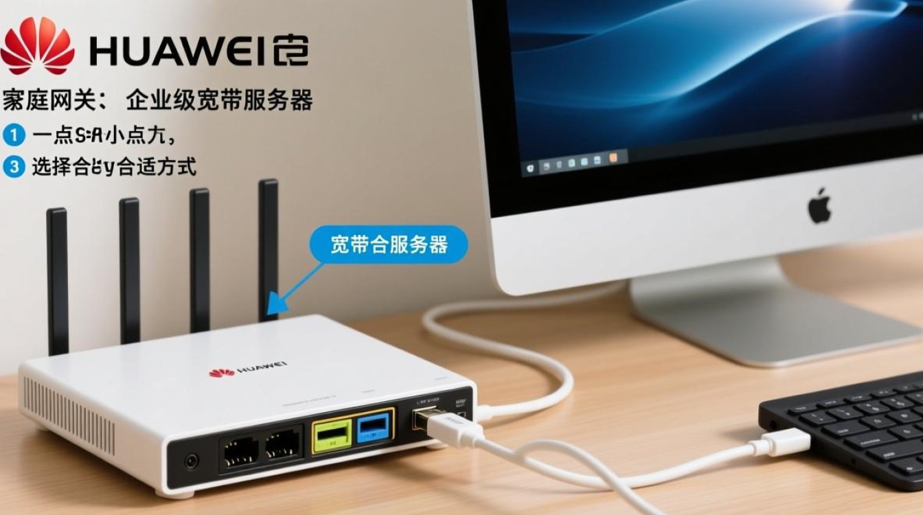 华为宽带服务器连接电脑的具体步骤是怎样的? 华为宽带服务器连接电脑的具体步骤是怎样的?