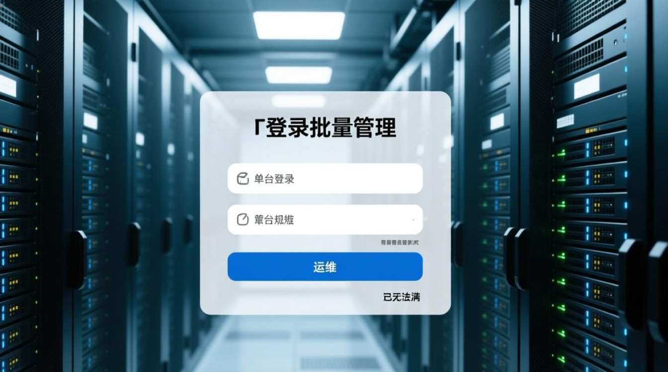 如何实现服务器登录的批量高效管理? 如何实现服务器登录的批量高效管理?