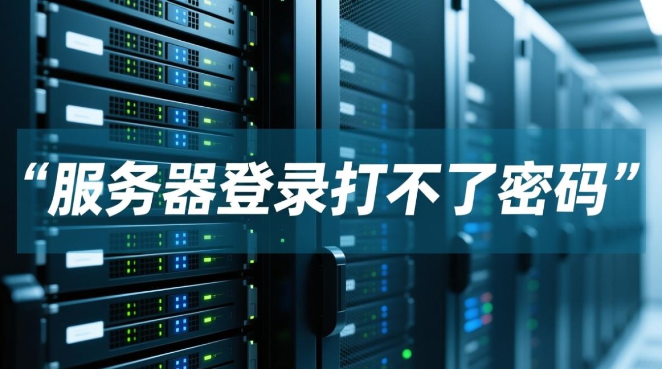 服务器登录密码输不了怎么办？密码错误还是键盘故障？