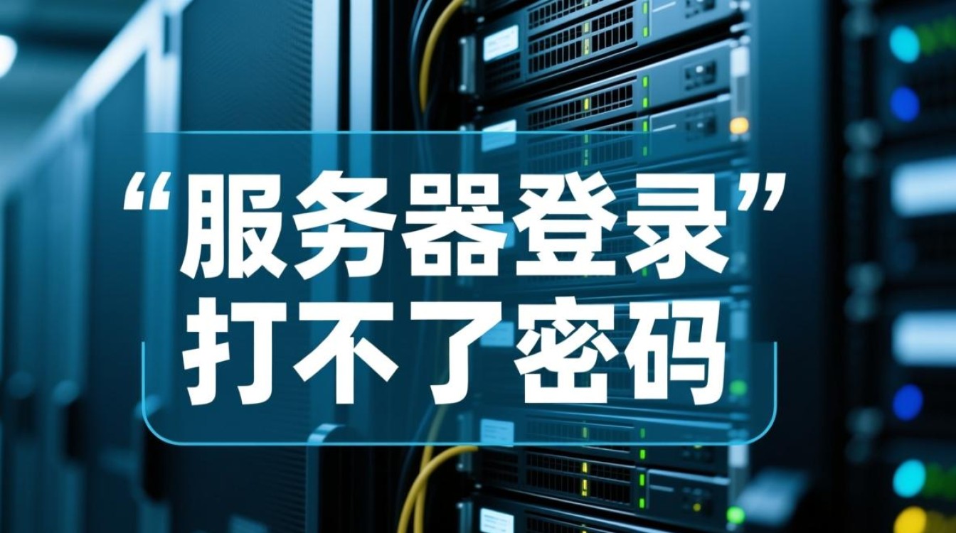 服务器登录密码输不了怎么办？密码错误还是键盘故障？