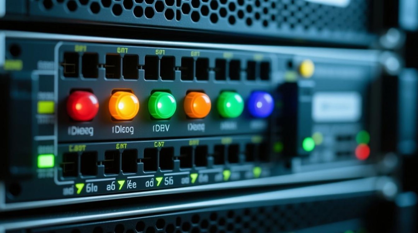 服务器电源指示灯亮红灯或闪烁是什么故障？