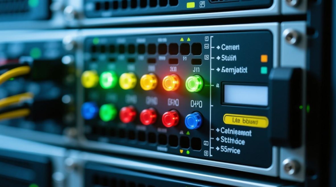 服务器电源指示灯亮红灯或闪烁是什么故障？