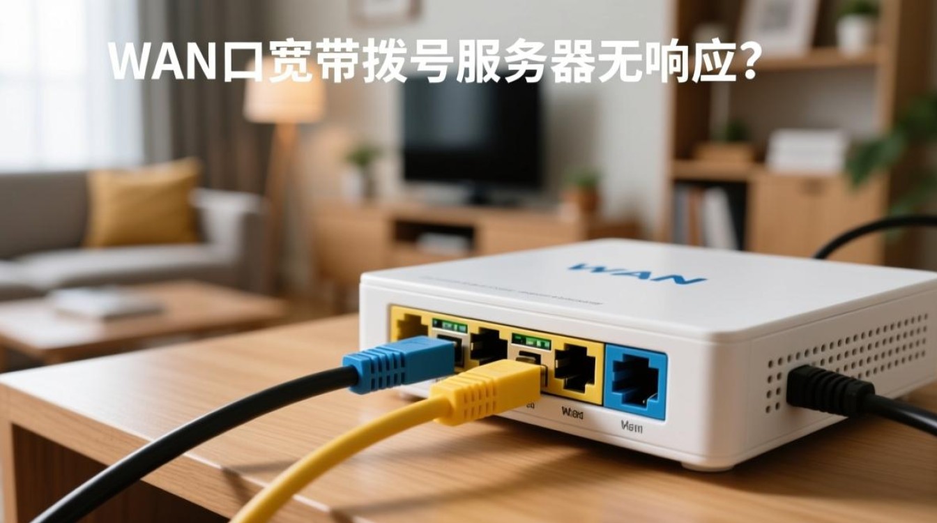 wan口宽带拨号服务器无响应怎么办？