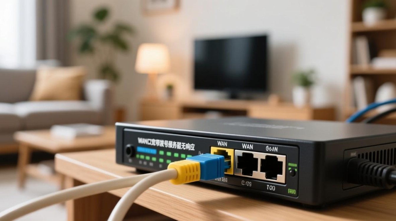 wan口宽带拨号服务器无响应怎么办？