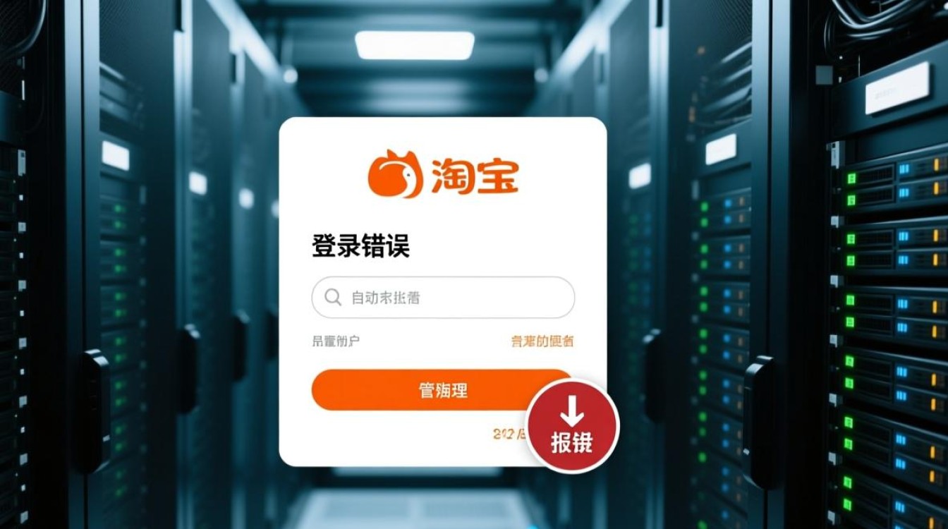 服务器登录淘宝报错是什么原因导致的？