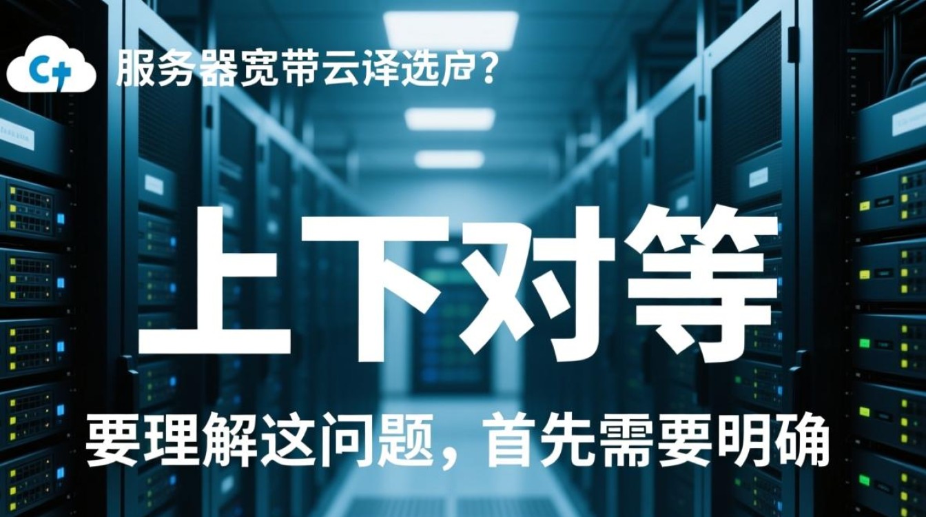 云服务器宽带上下对等吗？上下行带宽真的一样吗？