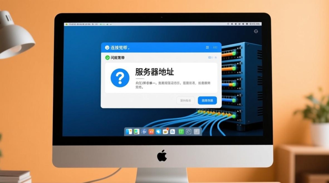 mac无法连接宽带，服务器地址怎么填才对？