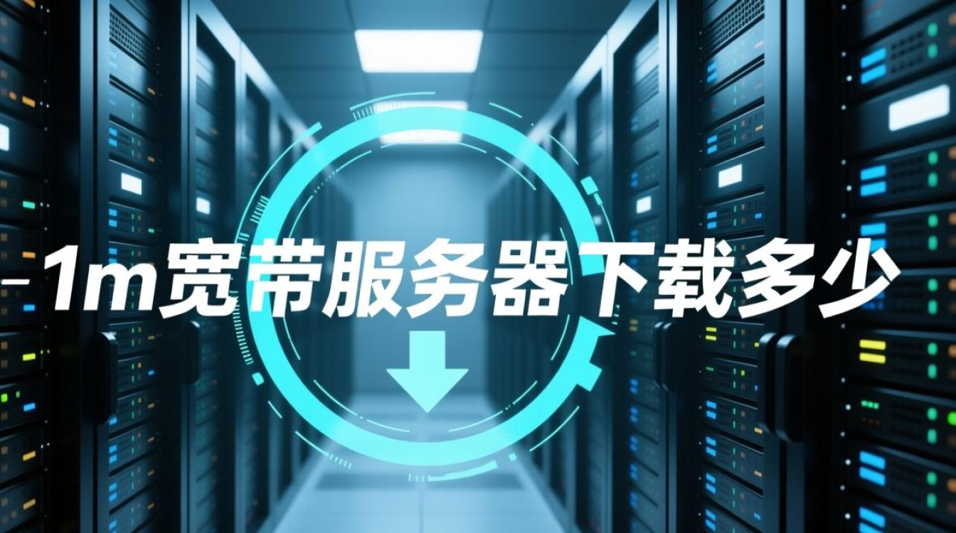 1m宽带服务器下载速度多少？实际能达到多少？