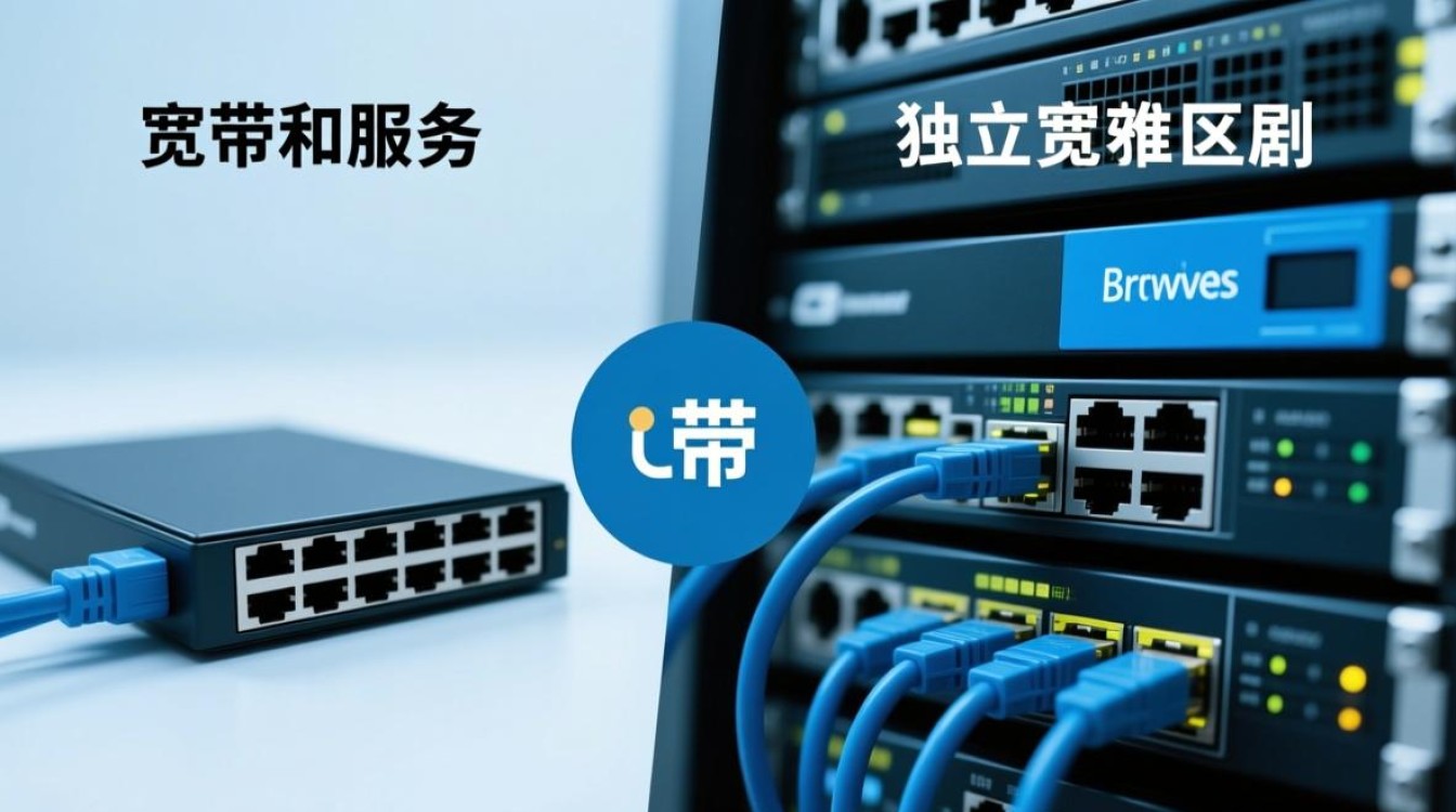 独立宽带和服务器的区别究竟是什么？
