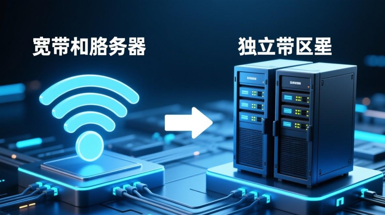独立宽带和服务器的区别究竟是什么？