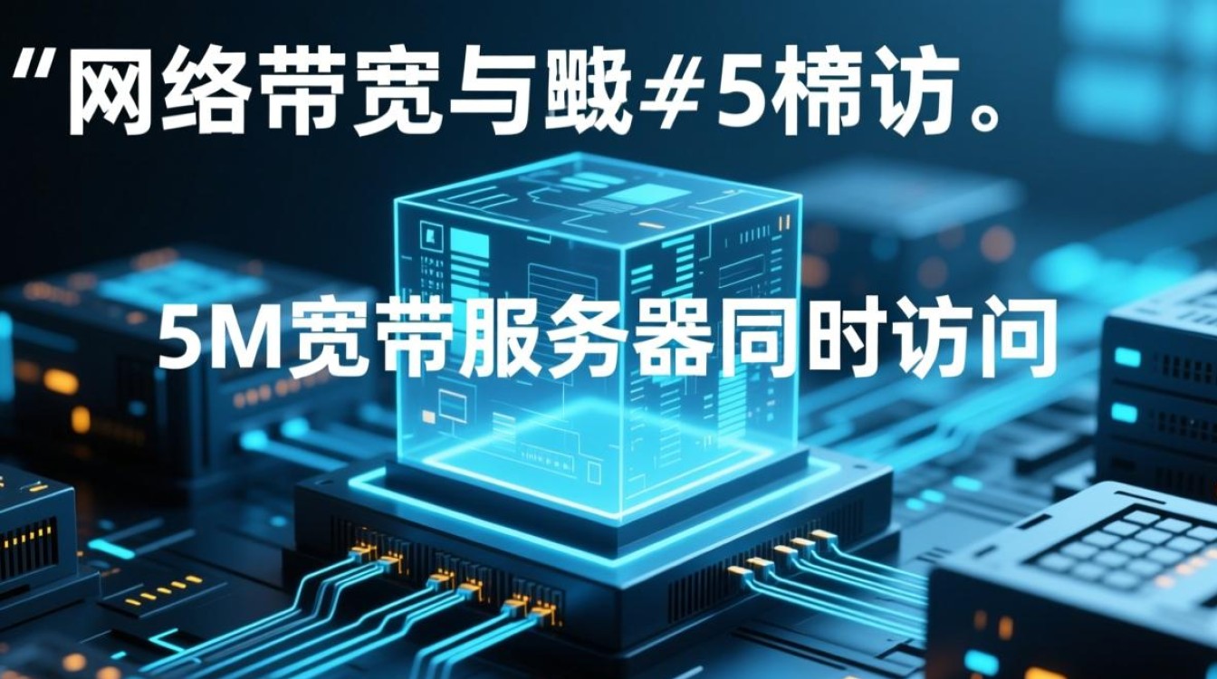 5m宽带服务器能同时支持多少用户访问不卡顿？