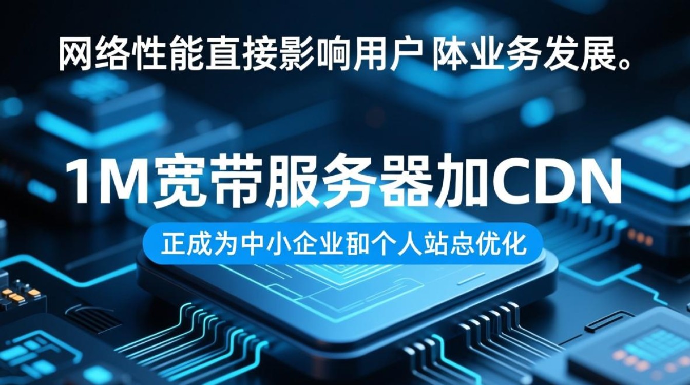 1M宽带服务器加CDN能提升网站加载速度吗？