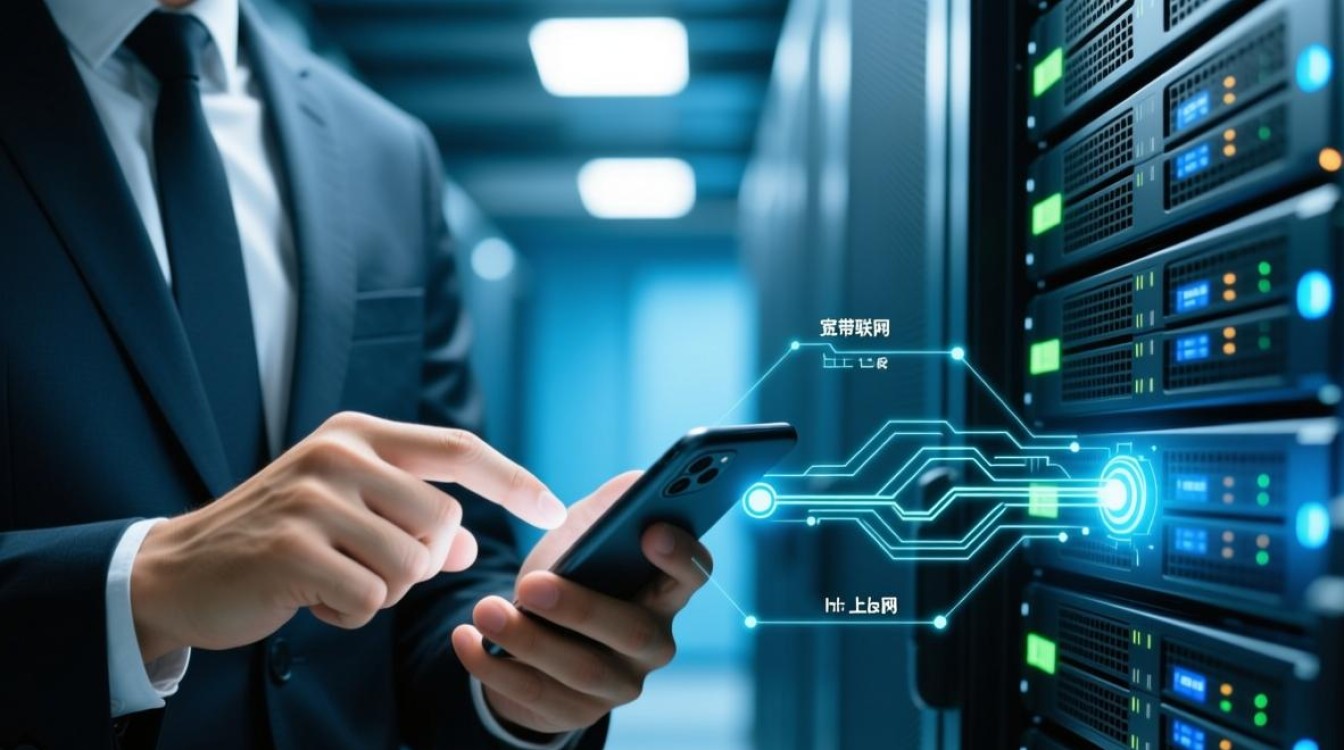 宽带服务器连接手机上网怎么设置？