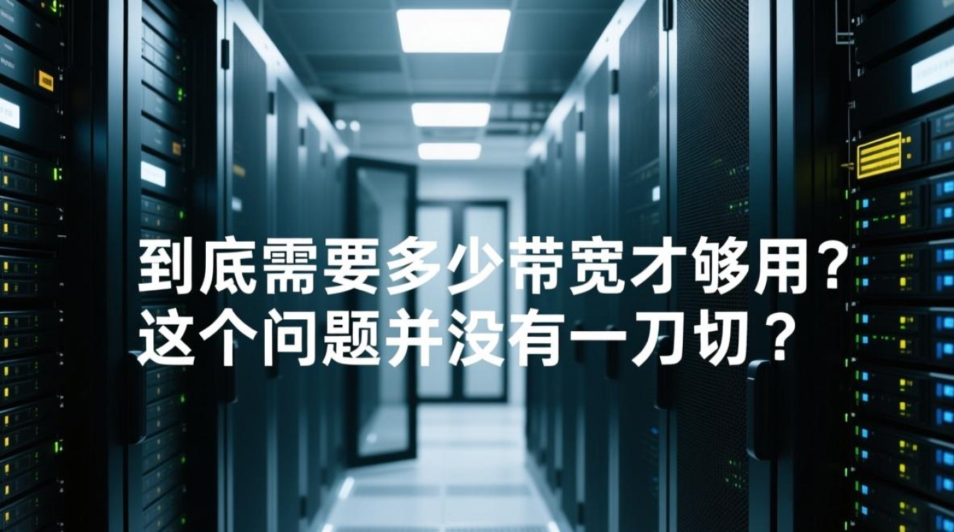 建网站服务器宽带多少够用？如何根据需求选择合适带宽？