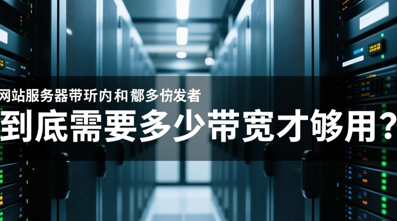 建网站服务器宽带多少够用？如何根据需求选择合适带宽？