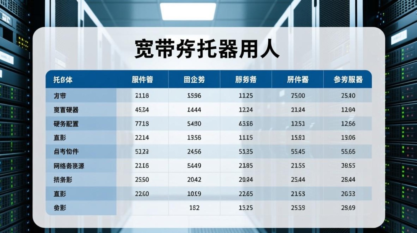 大宽带服务器租用价格表2025多少钱？M带宽配置怎么选？