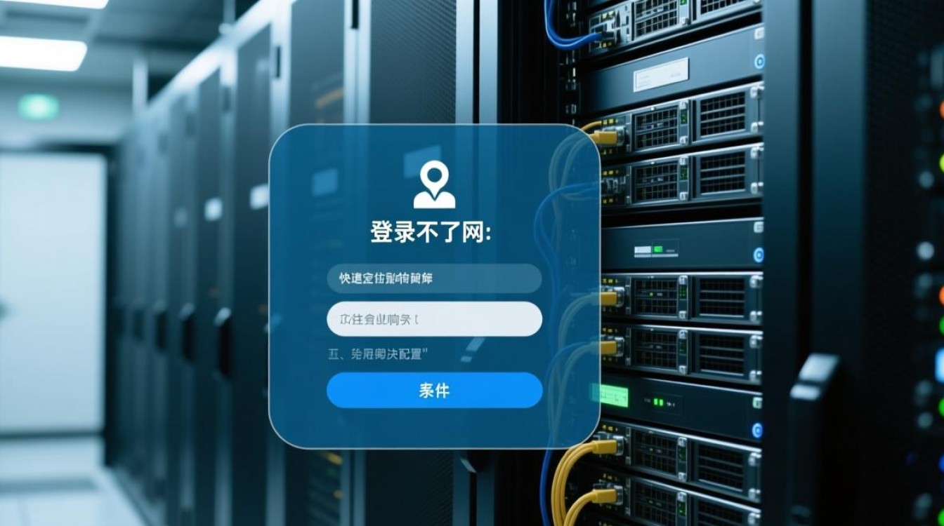 服务器登录不了网怎么办？排查步骤有哪些？