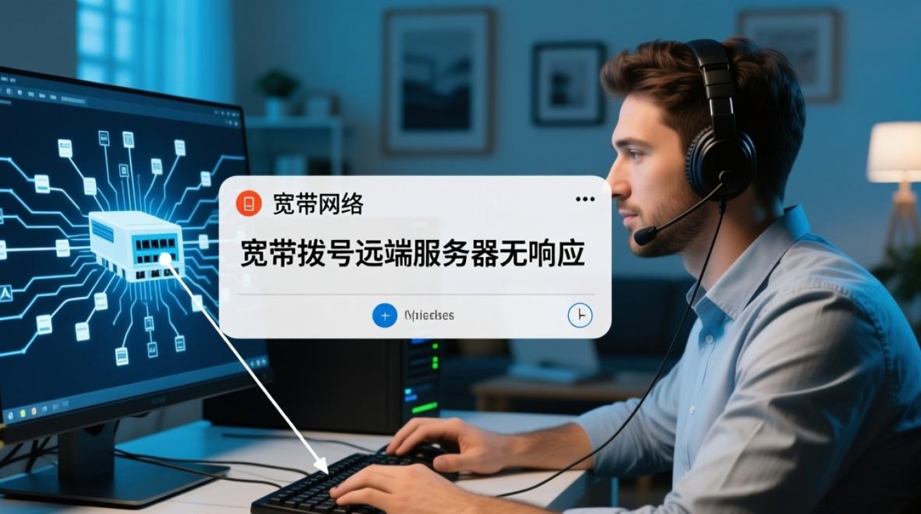 宽带拨号远端服务器无响应怎么办？