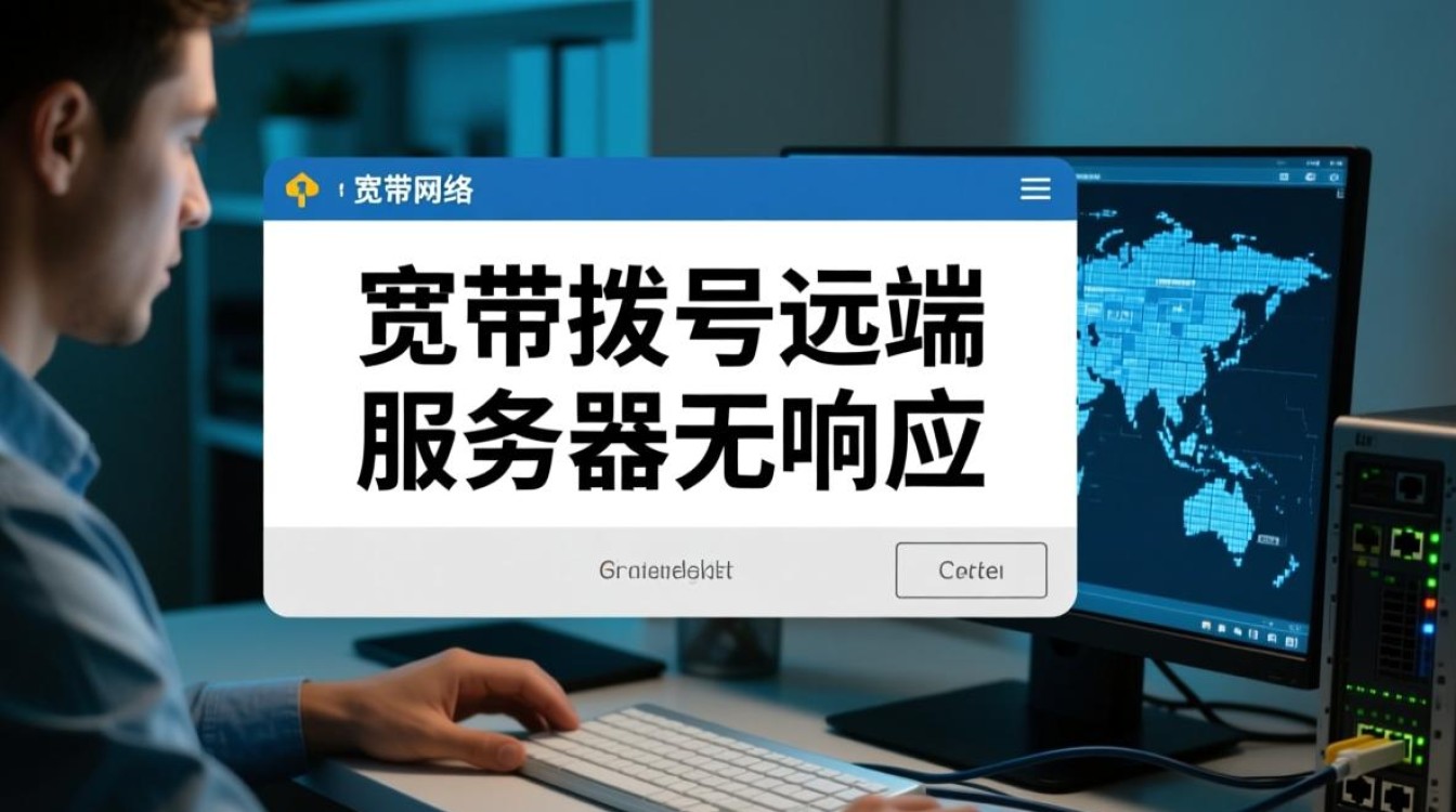 宽带拨号远端服务器无响应怎么办？