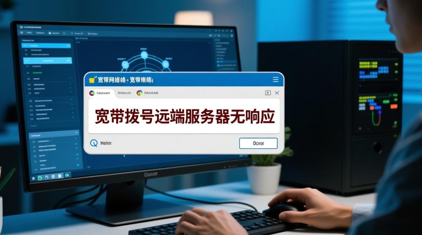 宽带拨号远端服务器无响应怎么办？