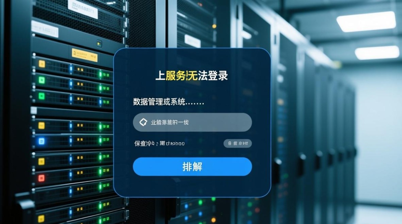 服务器登录不了怎么办？排查步骤与解决方法详解