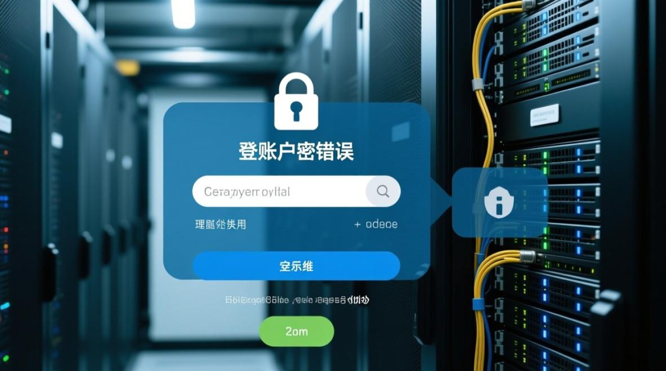 服务器登录账户密码错误