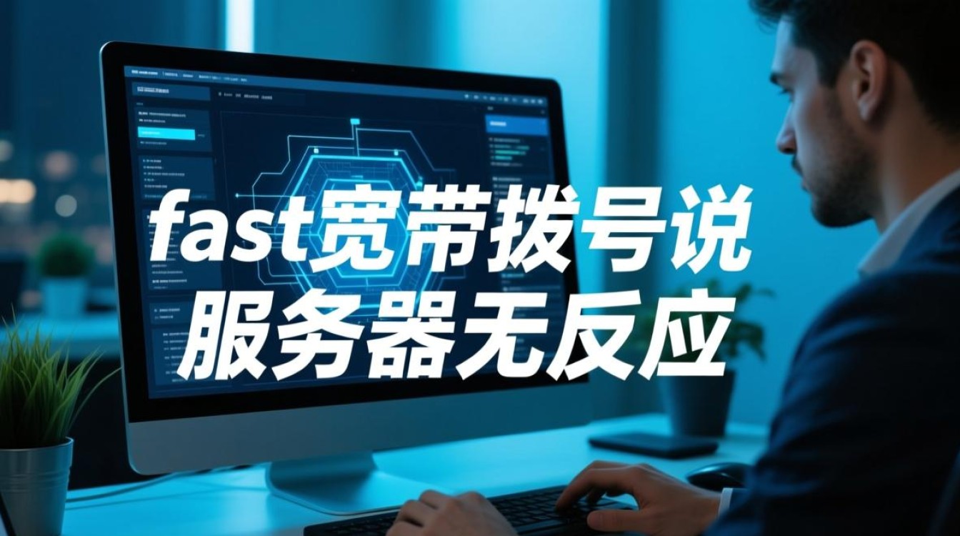 fast宽带拨号提示服务器无反应怎么办？